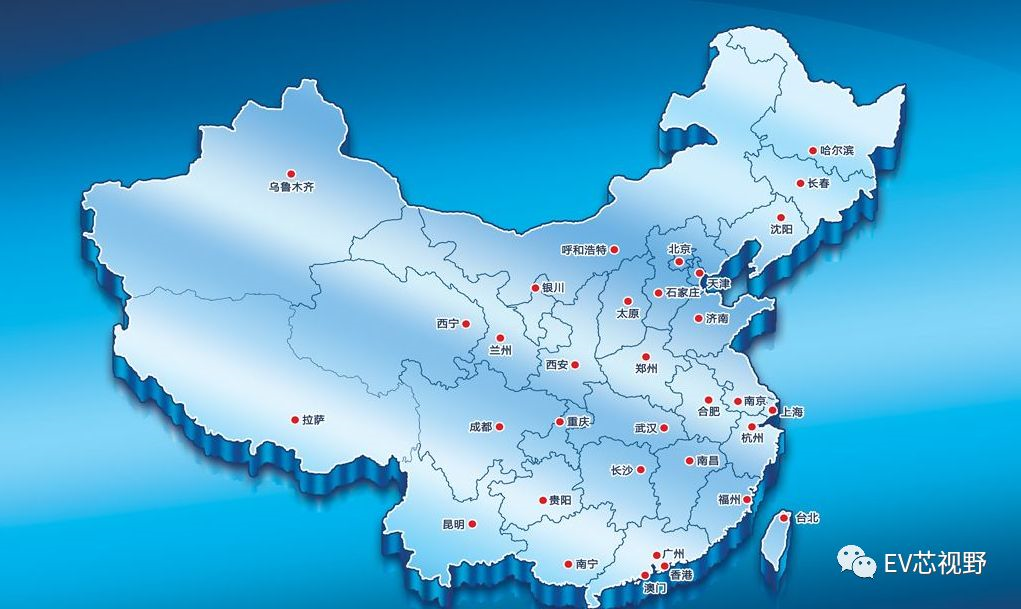 中國34省市新能源汽車產(chǎn)業(yè)規(guī)劃（二）：華北、華東12省市新能源汽車產(chǎn)業(yè)規(guī)劃