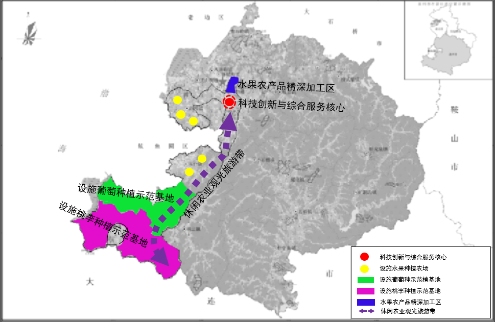 遼寧省蓋州市設施水果現代農業(yè)產業(yè)園